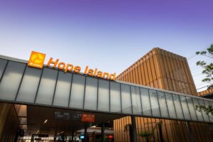 Slide 4 of 5 - Hope Island station signage