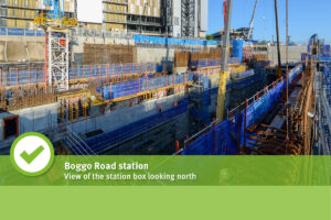 Slide 2 of 21 - Boggo Road station cavern - February 2023