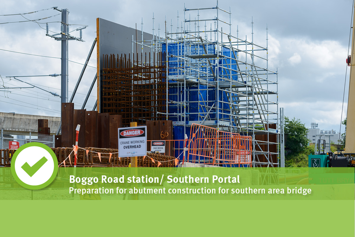 Boggo Road station and Southern Portal - ongoing construction