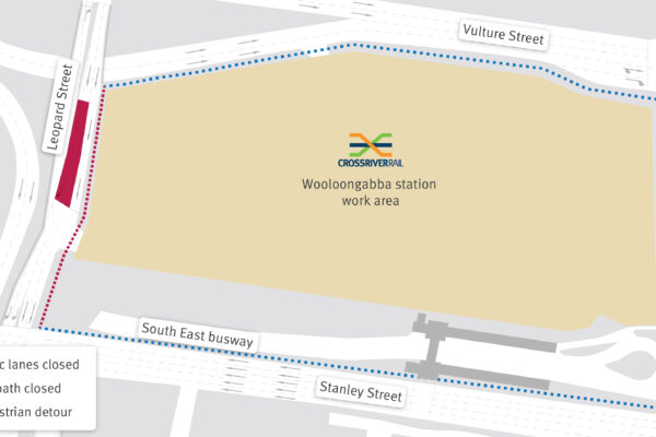 mage showing a map that shows the Night-time vehicle and pedestrian changes from Monday 21 July 2025.