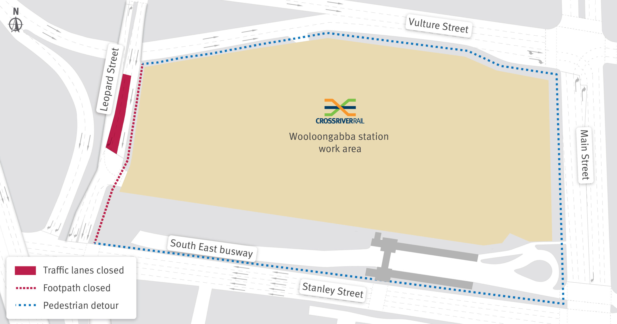 Image showing a map that shows the Night-time vehicle and pedestrian changes from Monday 21 July 2025. 