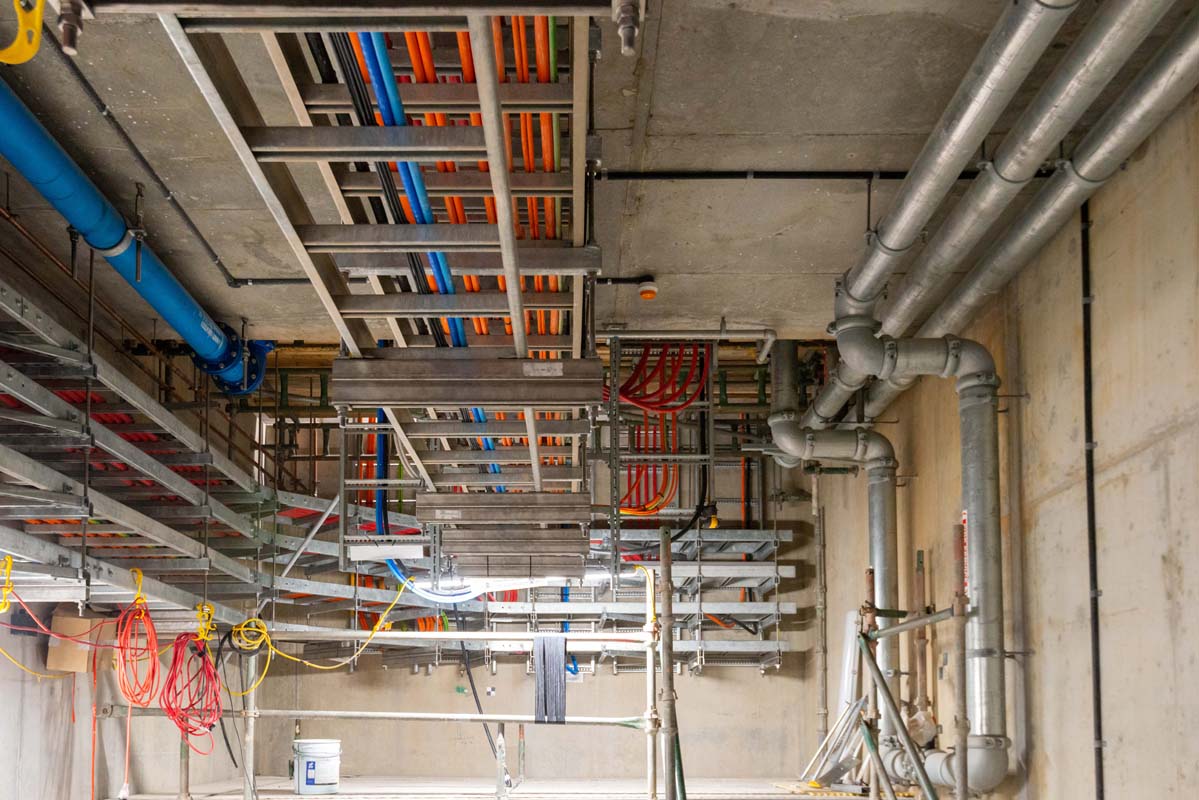 Boggo Road station communications cabling