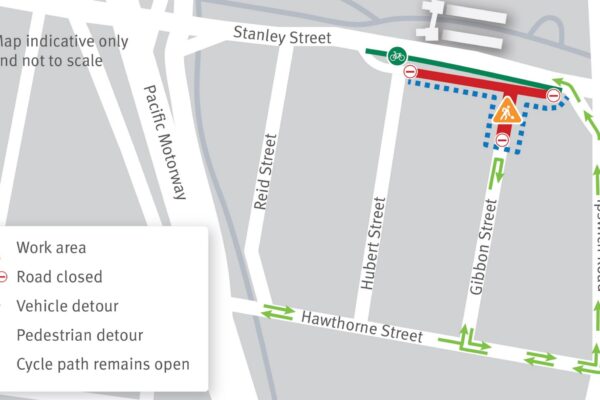 Gibbon Street traffic changes - October 2025