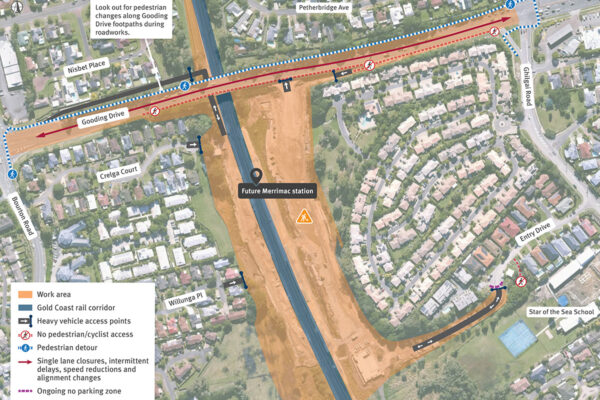 Merrimac station construction update - November 2025