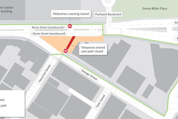Pedestrian and cyclist traffic changes to occur from Wednesday 11 February 2026.