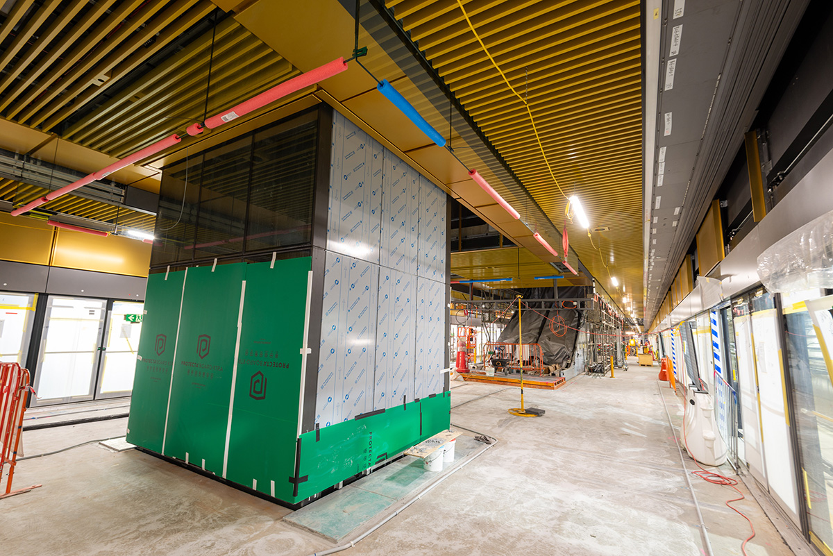 Boggo Road station fit-out
