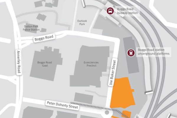 Boggo Road concrete slab areas to be removed from late July to October 2026.